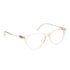 Sirts Transparent White Cateye Sleek Metal Side HD Acectate Full Rim - Lens Caravan